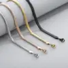 oly-b956dc029568246b7d61ec46d2db467f Wholesale PVD Coated 18K Gold Plated Geometric Titanium Steel Fashion Waterproof Non Tarnish Titanium Steel Necklace