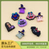 Wholesale New Food Grade Halloween Silicone Bead Printing Silicone Beads DIY Beaded Pen Silicone Bead Accessories