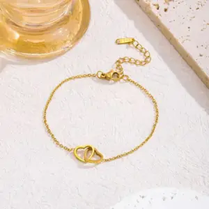 【XKB2135】Heart Bracelet / Gold
