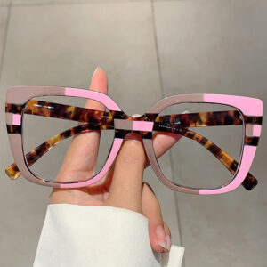 Pink Brown Leopard Frame