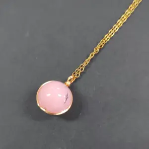 Pink Opal / Gold