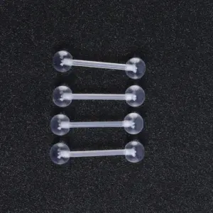 Transparent Tongue Pin / 1.2x8x3mm