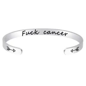 Fuck cancer / 6mm Wide