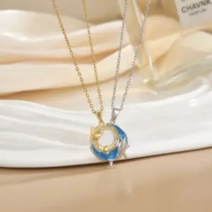 Magnetic Couple Necklace Xl0484