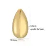 Wholesale 1 Pair Ig Style Casual Simple Style Water Droplets Plating Inlay Copper Zircon 18k Gold Plated Ear Studs