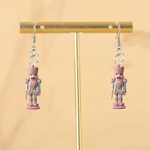 Wholesale Cartoon Christmas King Earrings