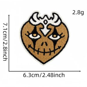 Punk style badge cloth sticker 3#
