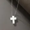 Wholesale 304 Stainless Steel Plastic XUPING Simple Style Hexagram Cross Pendant Necklace