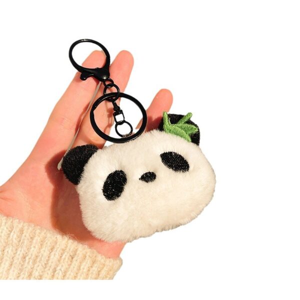 Wholesale Small gifts do activities push key chain accessories cute plush doll bag pendant ornaments doll stall