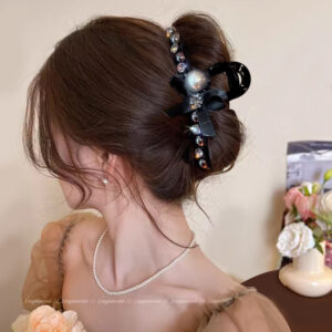 Black bow gripper-13cm