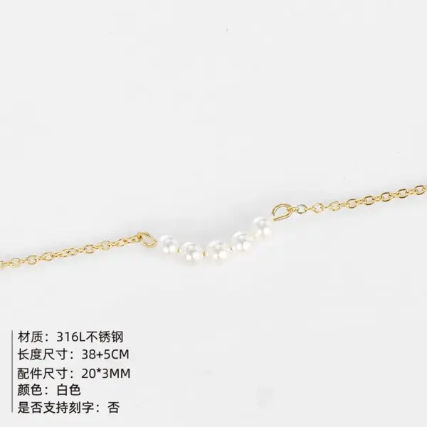 oly-ba07869ed12996e759427b01fdbeb064 Wholesale PVD Coated 14K Gold Real Gold Plated Geometric Stainless Steel Fashion Waterproof Non Tarnish 304 Stainless Steel Necklace