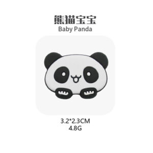 Baby panda [silicone beads]