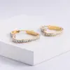 Wholesale PVD Coated Imitation Gold Heart 304 Stainless Steel Exaggerated Waterproof Non Tarnish Earrings