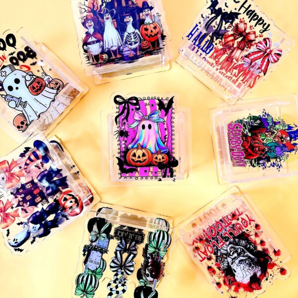 Wholesale New Halloween Acrylic Pen Holder/Case with Ghost Clown Freddy - Popular 10cm (TK US Region)