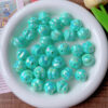 Wholesale Solid color coated spiral bead