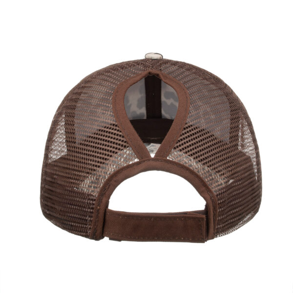 Wholesale Leopard print tiger print ponytail baseball net cap baseball cap corset cap cap Sun cap B717