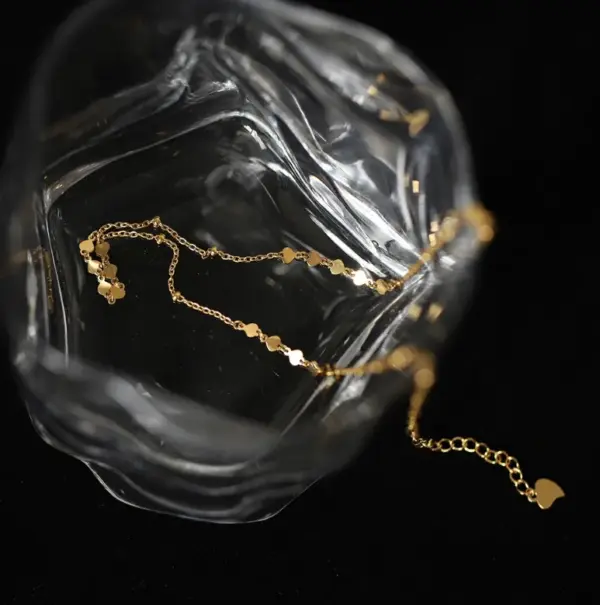 Wholesale 304 Stainless Steel Solid Color PVD Coated 18K Real Gold Plated Simple Style Waterproof Non Tarnish Plating Cable Chain Lobster Trigger Clasp Closure Gold Necklace