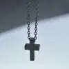 Wholesale Real Gold Plated Cross 304 Stainless Steel Basic Waterproof Non Tarnish 304 Stainless Steel