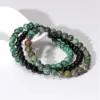 Fashion Round Natural Stone Beaded Bracelets