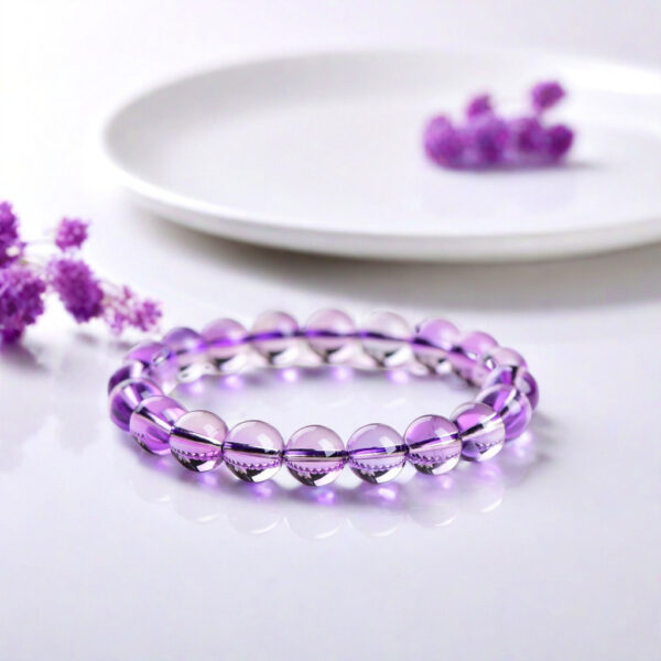 Wholesale Natural Brazil Amethyst Bracelet High Goods Clean Body Fresh and Elegant Temperament Donghai Ketang Crystal Gem