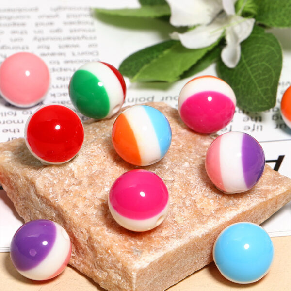 oly-ba54013bfc78ed72a951711255acddcf Wholesale Creative 16mm color-blocked straight-hole round dopamine beads DIY handmade mobile phone chain keychain