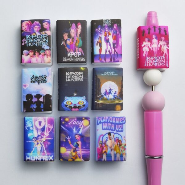 Wholesale 3D Book Beads Cartoon Character DIY Bead Pen