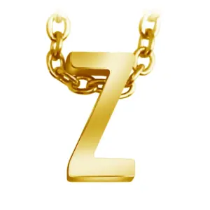 Gold Letter Z