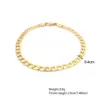 Wholesale Jewelry Vintage Style XUPING Simple Style Geometric Copper 18K Gold Plated Plating Cuban Link Chain Curb Chain Chain Bracelet