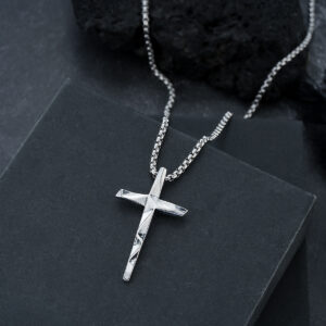 L832-A (Cross Necklace) Steel