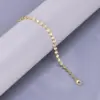 304 Stainless Steel Geometric Ion Plating (IP) 18K Real Gold Plated Elegant Simple Style Waterproof Non Tarnish Gold Bracelets