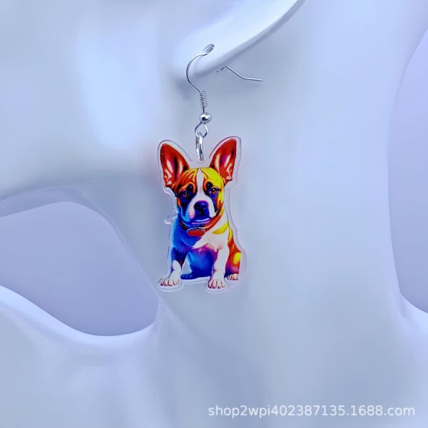 Wholesale Acrylic Animal Party Keychain Material Pendant DIY