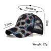 Wholesale Cross-border AliExpress Amazon ebay new sunflower horsetail hole baseball cap Women's sun hat B983