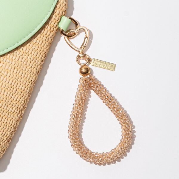 oly-baa17df101eb8ff1d84361b3aeb8926d Wholesale Cross-Border Water Drop Keychain, Fashionable and High-End Bag, Hand-Beaded Bag, Small Pendant, Key Pendant