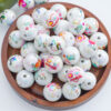 Wholesale 10pcs Valentine's Day Love Bird Round Beads