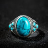 Wholesale Vintage Imitation Turquoise Ring