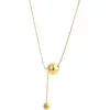 Wholesale PVD Coated Real Gold Plated 18K Gold Solid Color 304 Stainless Steel IG Style Waterproof Non Tarnish 304 Stainless Steel Necklace