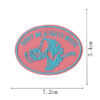 oly-bad9210a7f5b863fa1a037ceb9cae362 Wholesale Bar main image denim embroidered fabric patch pink lady patch