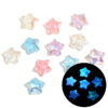 Wholesale Luminous stars clouds round beads acrylic stars beaded diy mobile phone chain jewelry accessories beads