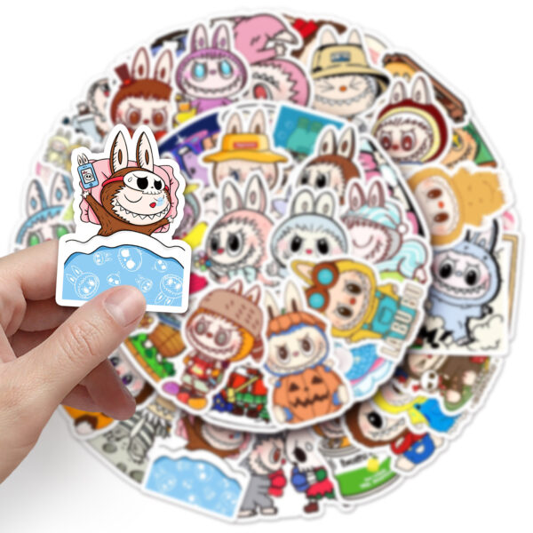 Wholesale 50pcs/pack Graffiti Stickers Cartoon Cute Card Stickers OLY Exclusive