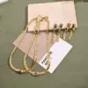 Wholesale Ion Plating (IP) 18K Gold Plated Square 304 Stainless Steel Casual Modern Style Sweet Earrings Necklace Jewelry Set