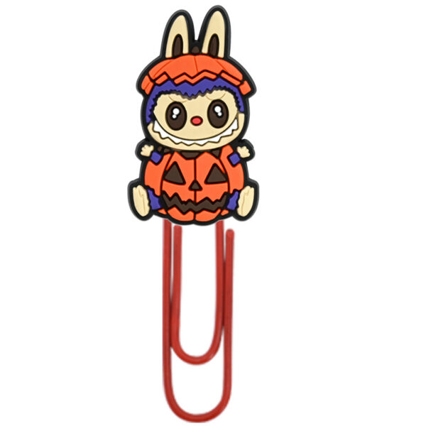 Wholesale Random 50pcs Bookmark Anime Soft Rubber Paper Clip OLY Exclusive