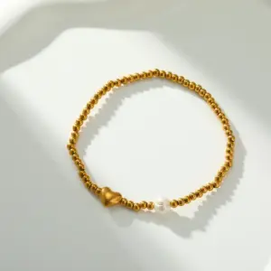 3-Elastic Cord- / Gold