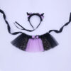 Wholesale Cat and Dog Halloween Party Dress-Up Halloween Pet Pointed Hat Tutu Skirt