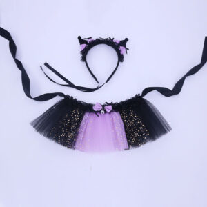 Headband + skirt (length about 20cm) 2-piece set