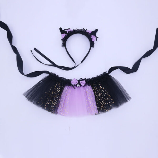 Wholesale Cat and Dog Halloween Party Dress-Up Halloween Pet Pointed Hat Tutu Skirt