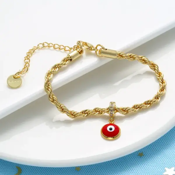 Wholesale Copper Fashion Geometric No Inlaid Bracelets