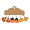 oly-baf4f7ceeba58ac22792c5ca8e3ccf44 Wholesale Cross-Border New Halloween Black Cat Grimace Pumpkin Pendant Oil Drop Earrings Set Halloween Party Earrings Gift