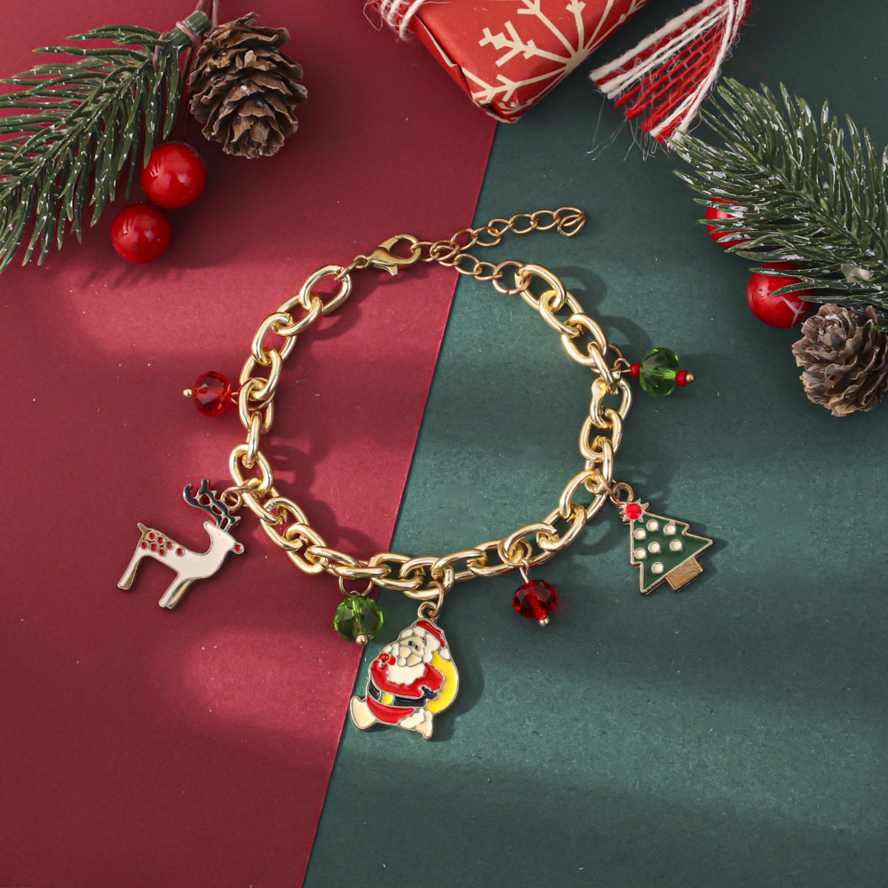 Wholesale Reindeer Snowman Bracelet