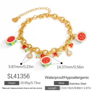 SL41356 / Electroplating 18K Real Gold