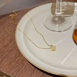 X045 Gold Titanium Steel Real Gold Color Retention